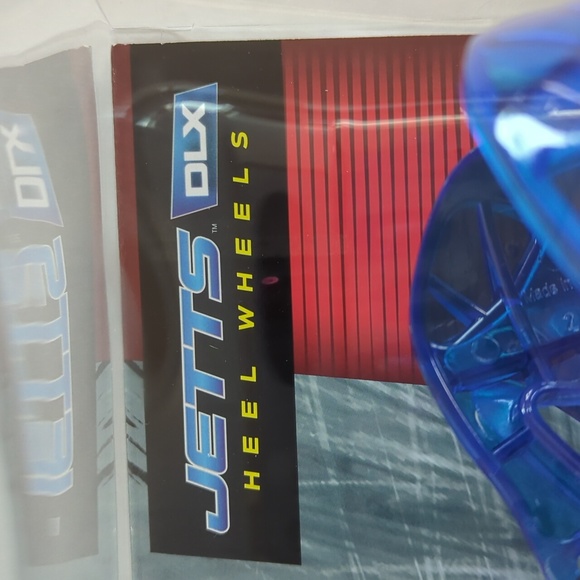 NWT Razor Jetts DLX Heel Wheels Blue - Picture 6 of 13